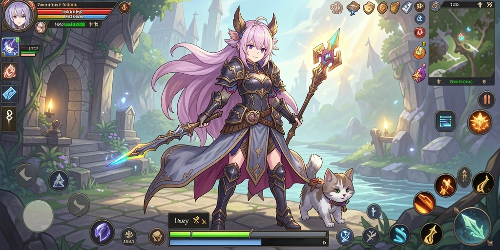 Tampilan utama game DORAHOKI yang menawan.