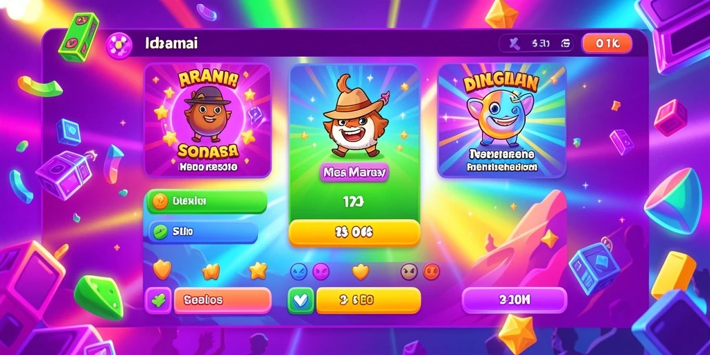 Tangkapan layar menampilkan grafis luar biasa dari dunia 4D.