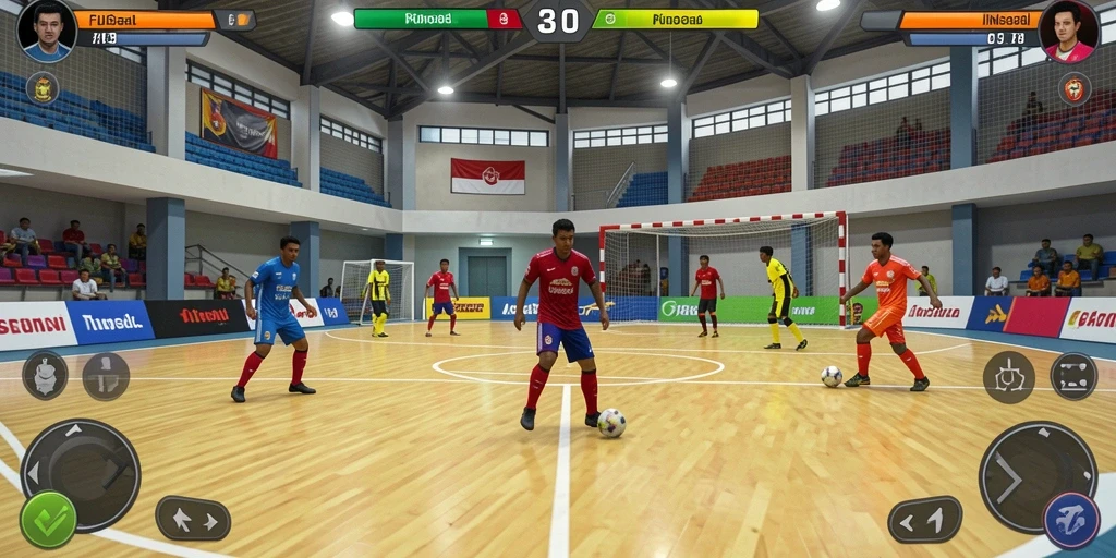 Tampilan awal permainan yang menawan dan mengundang.