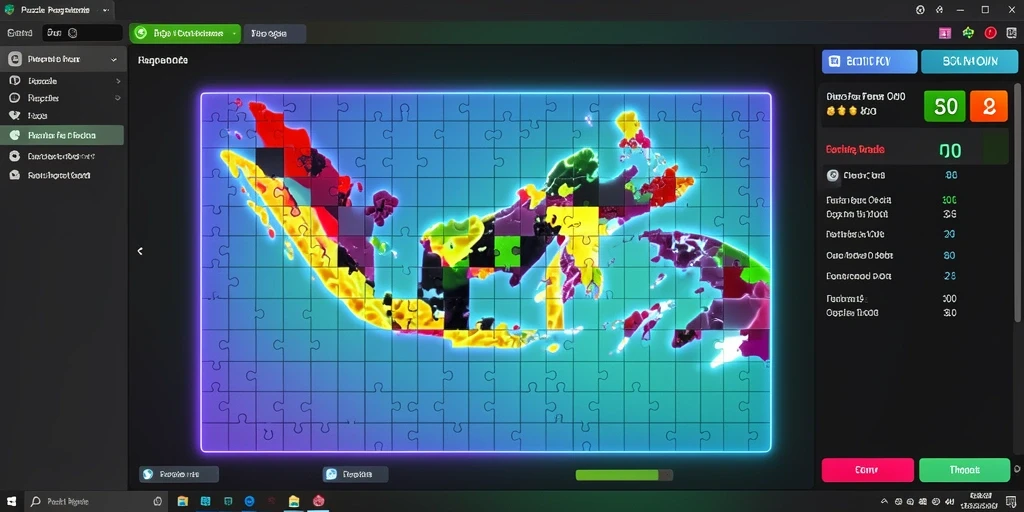 Tampilan antarmuka awal LAVOWIN yang menarik.