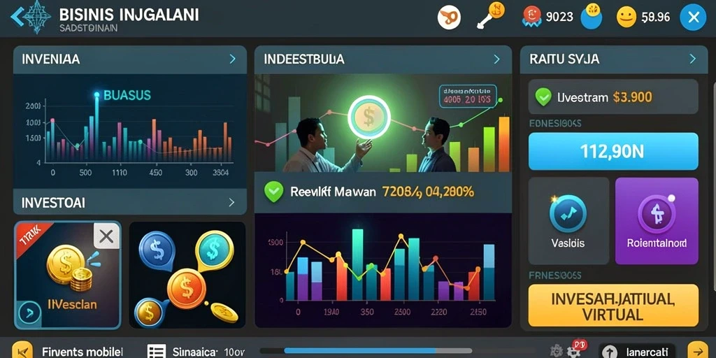 Tampilan awal yang menarik dan ramah pengguna.