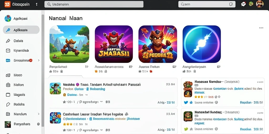 Screenshot menunjukkan karakter panda yang siap berpetualang.