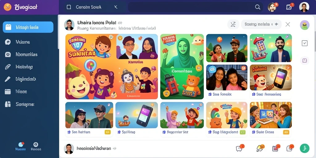 Tampilan antarmuka yang menarik dan mudah digunakan.