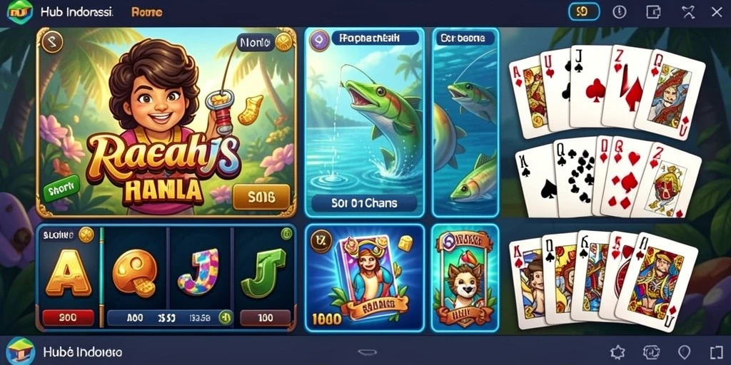 Tampilan utama aplikasi ROKOKBET yang menarik.